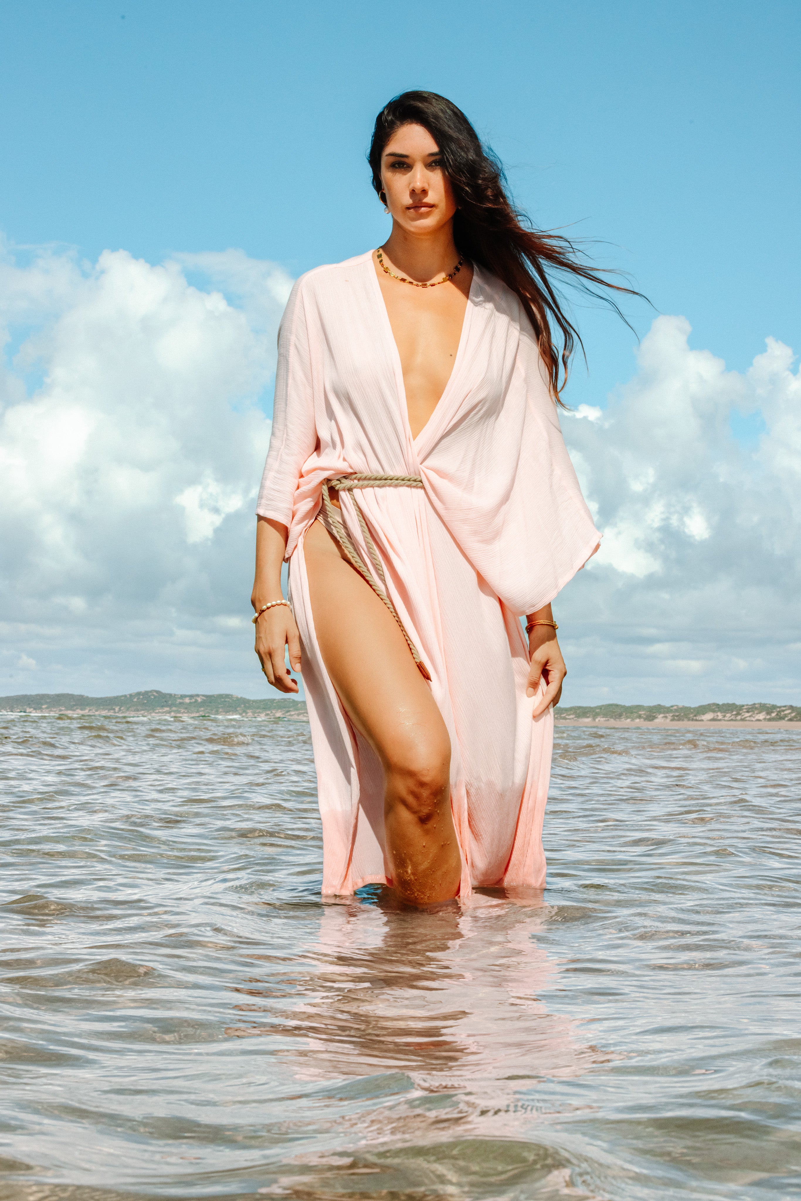SANDRA KIMONO - LIGHT PINK