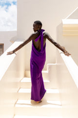 LEONA DRESS - PURPLE