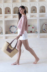 TARA TOP - DUSKY PINK