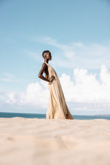 SHAYNA DRESS - BEIGE