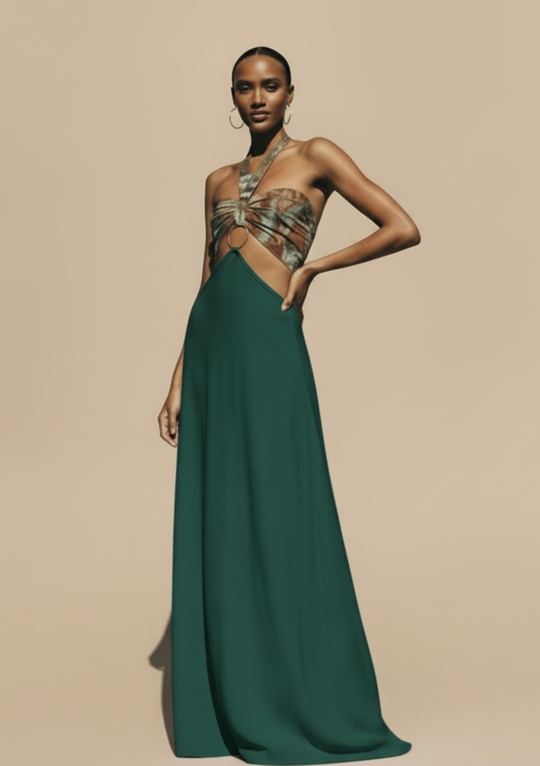 batik green dress Summer Batik Dress: Green  Chen Burkett New York