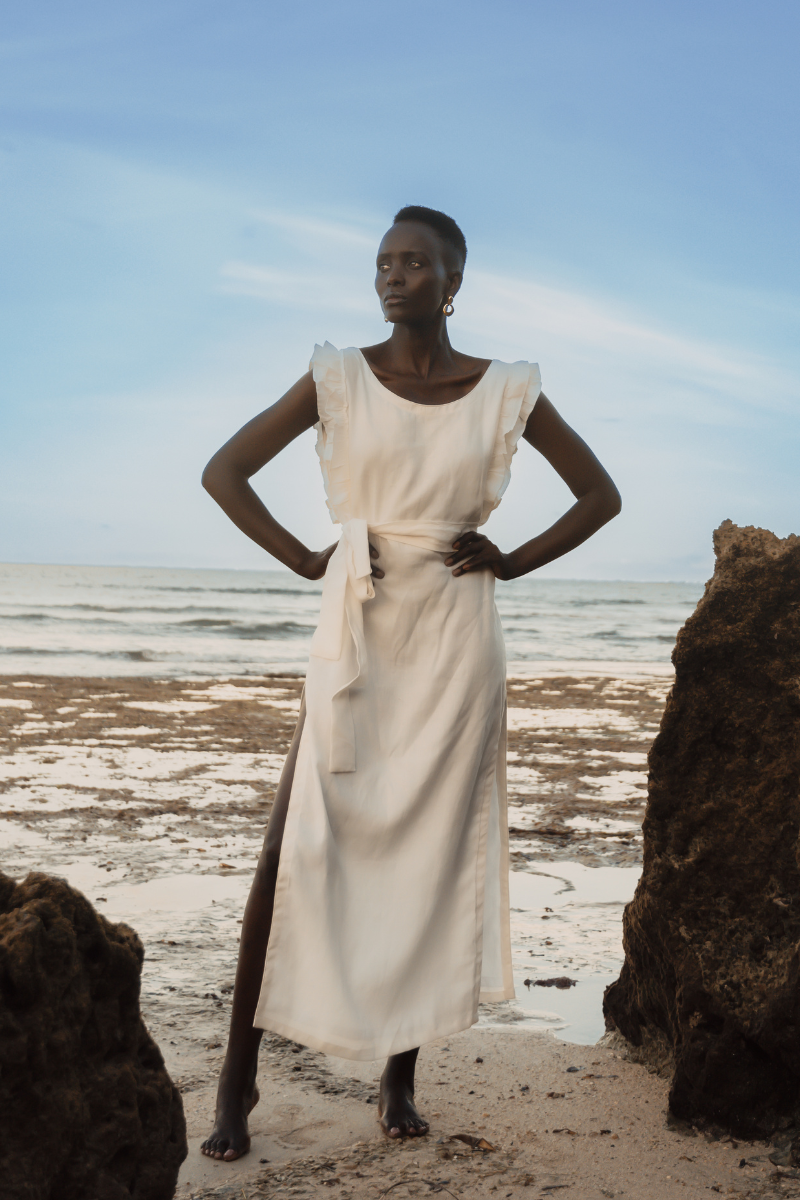 NOVA DRESS - OFF WHITE