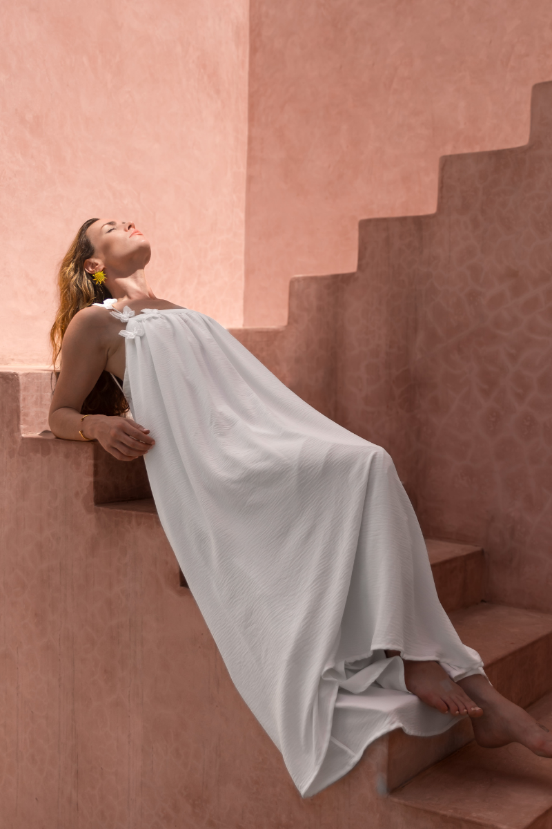 EMBER DRESS - WHITE