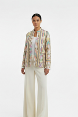 SORAYYA SHORT JACKET - BEIGE