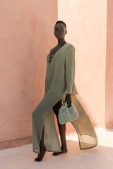 AURA DRESS - SAGE