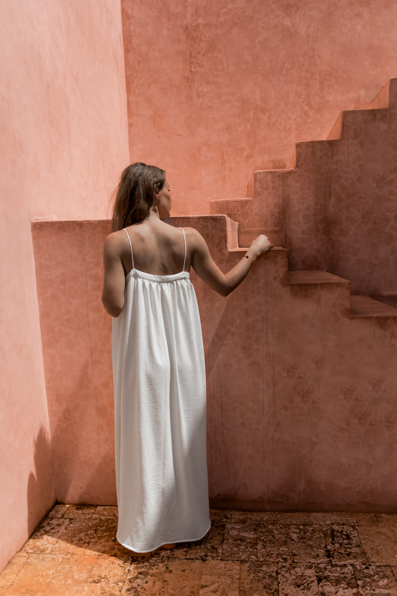 EMBER DRESS - WHITE