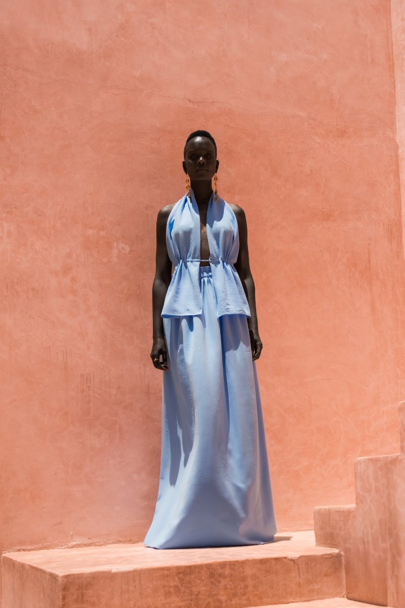 SUNRISE SKIRT - SKY BLUE
