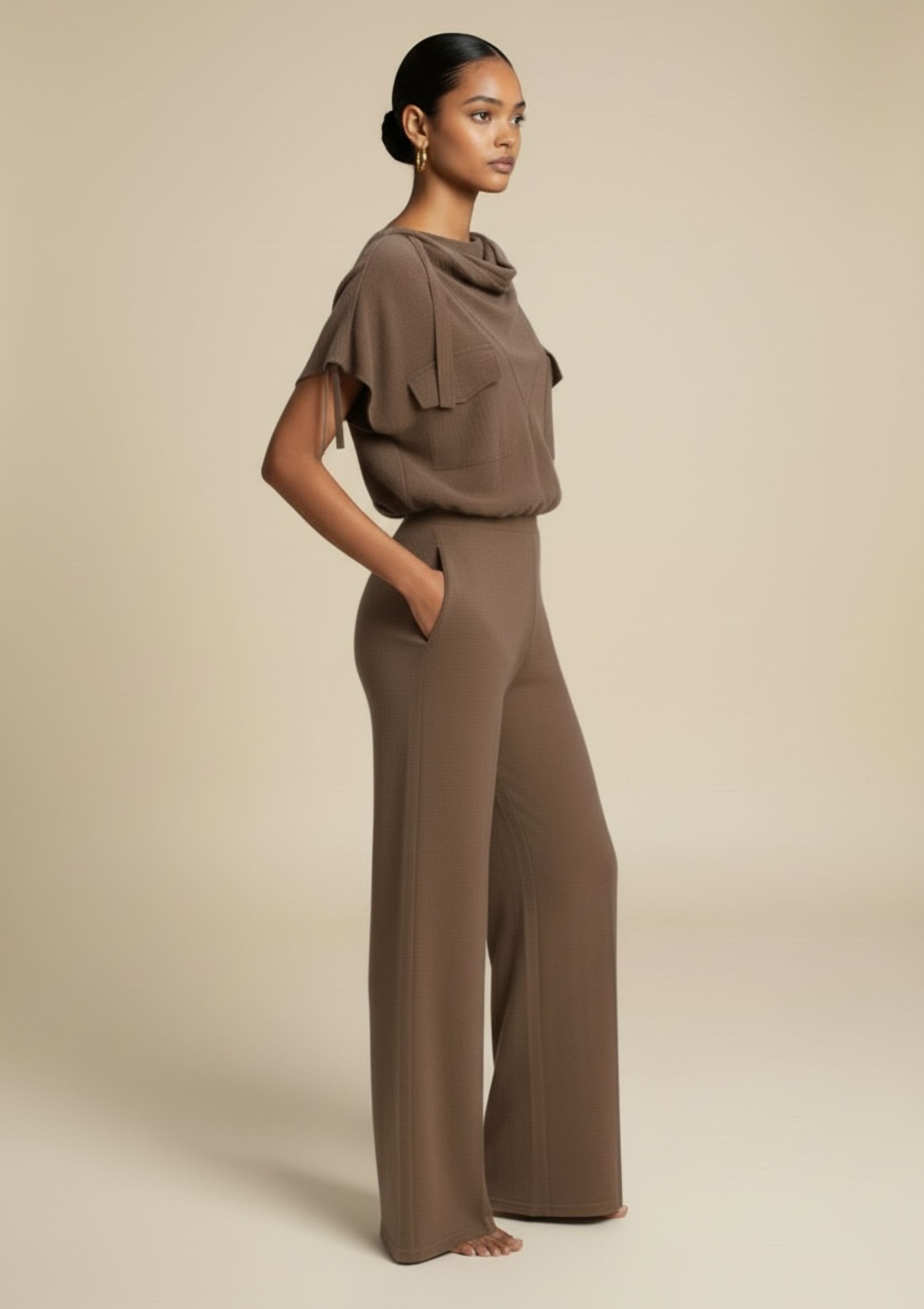 VIDA TOP - CHOCOLATE BROWN