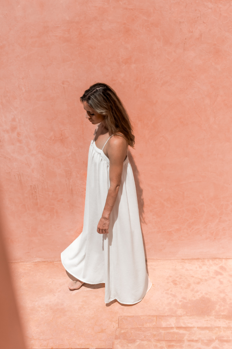 EMBER DRESS - WHITE