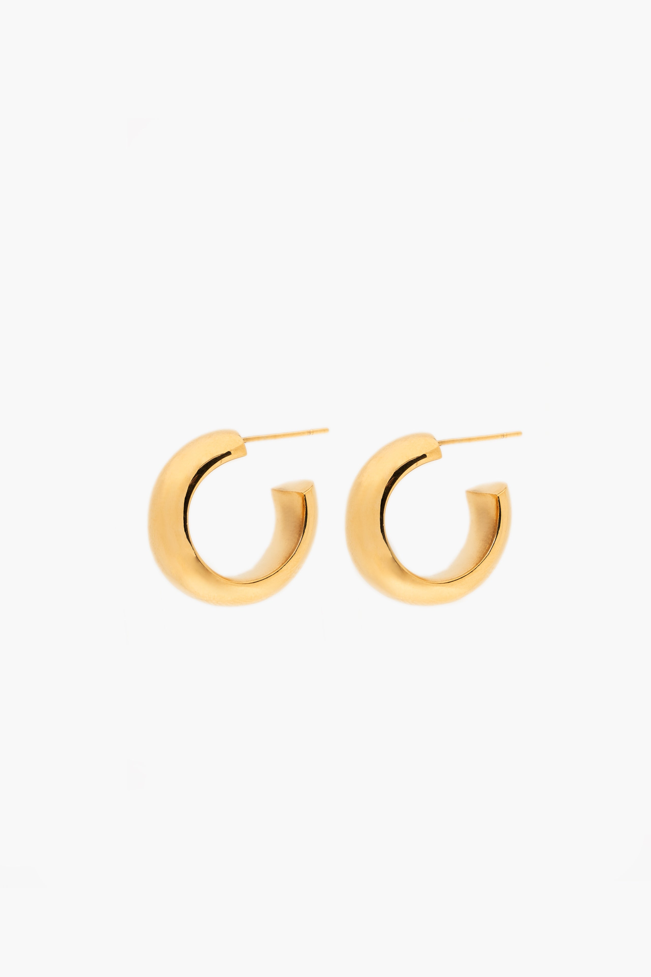 BANU MINI HOOPS - SHINY