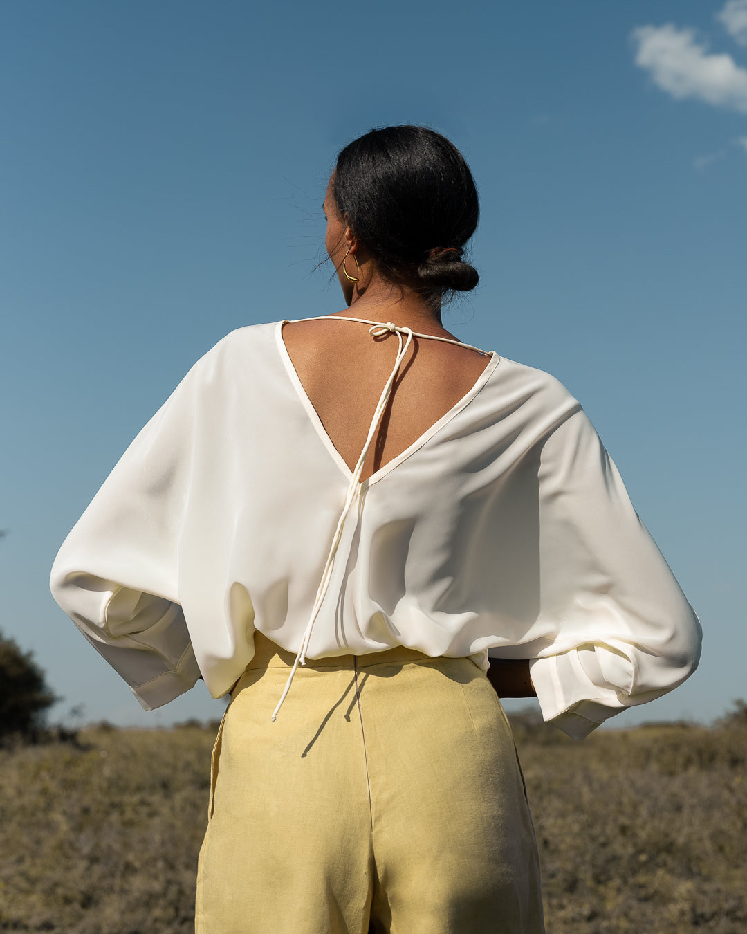 AFTAB TOP - IVORY
