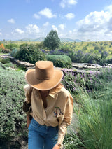 SAVANNAH OVERSIZED LINEN SHIRT SANDY - UNDER THE ACACIA TREE