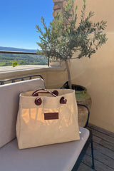 MARA TOTE BAG - BEIGE