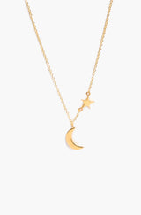 MOON & STAR NECKLACE