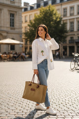 MARA TOTE BAG - KHAKI