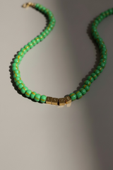 LOVE NECKLACE - GREEN