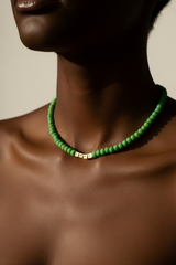 LOVE NECKLACE - GREEN
