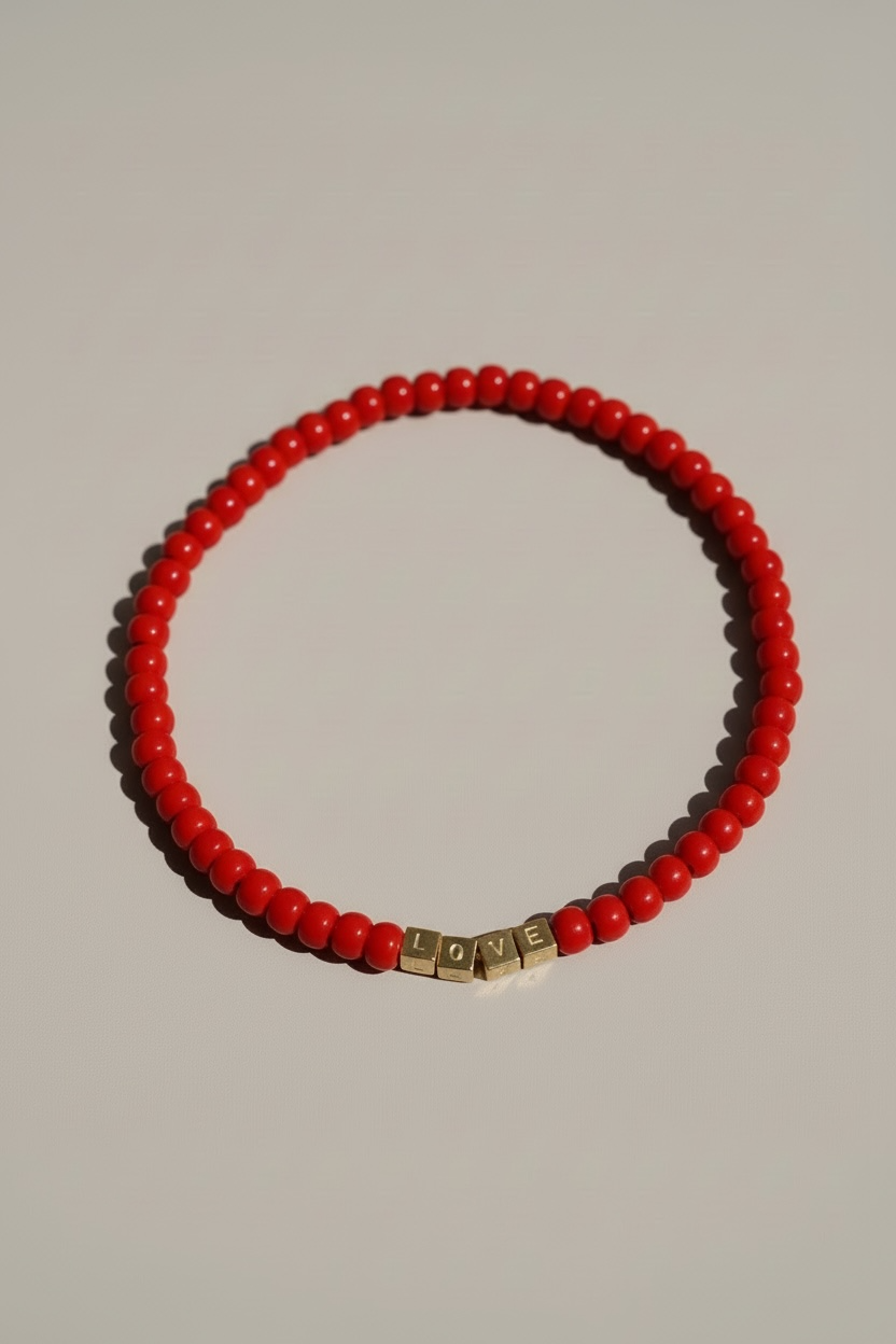 LOVE NECKLACE - RED