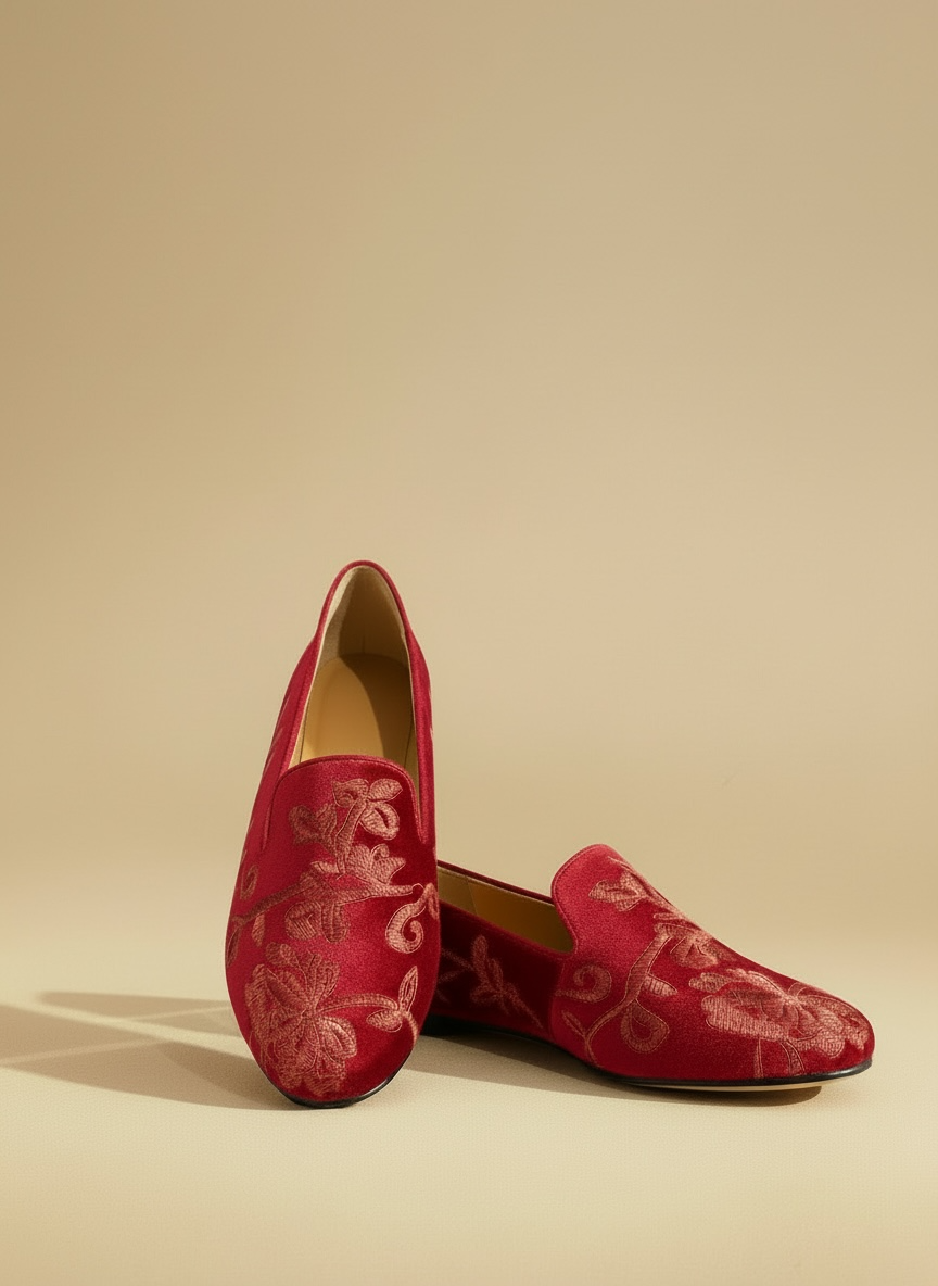 ELAN LOAFER-BURGUNDY 36