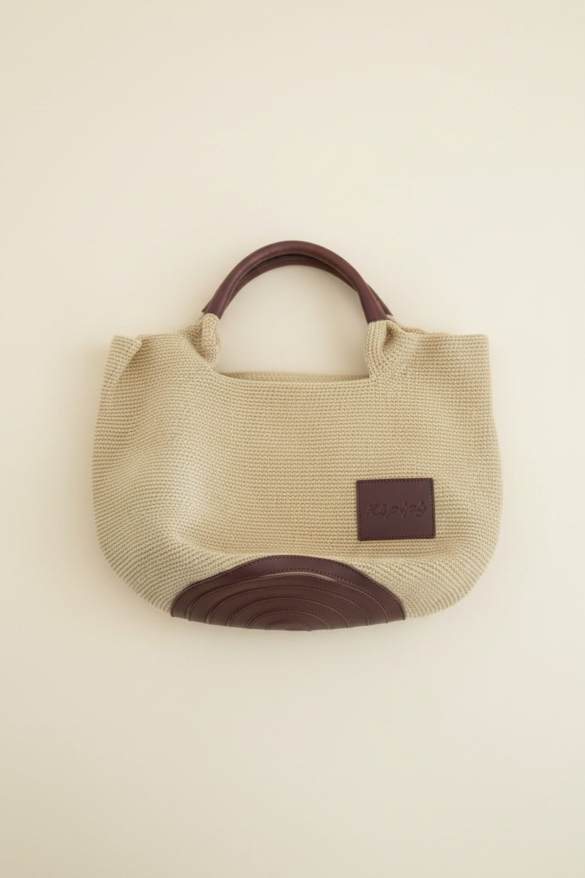 Rina Hand Crochet Bag - HONEY