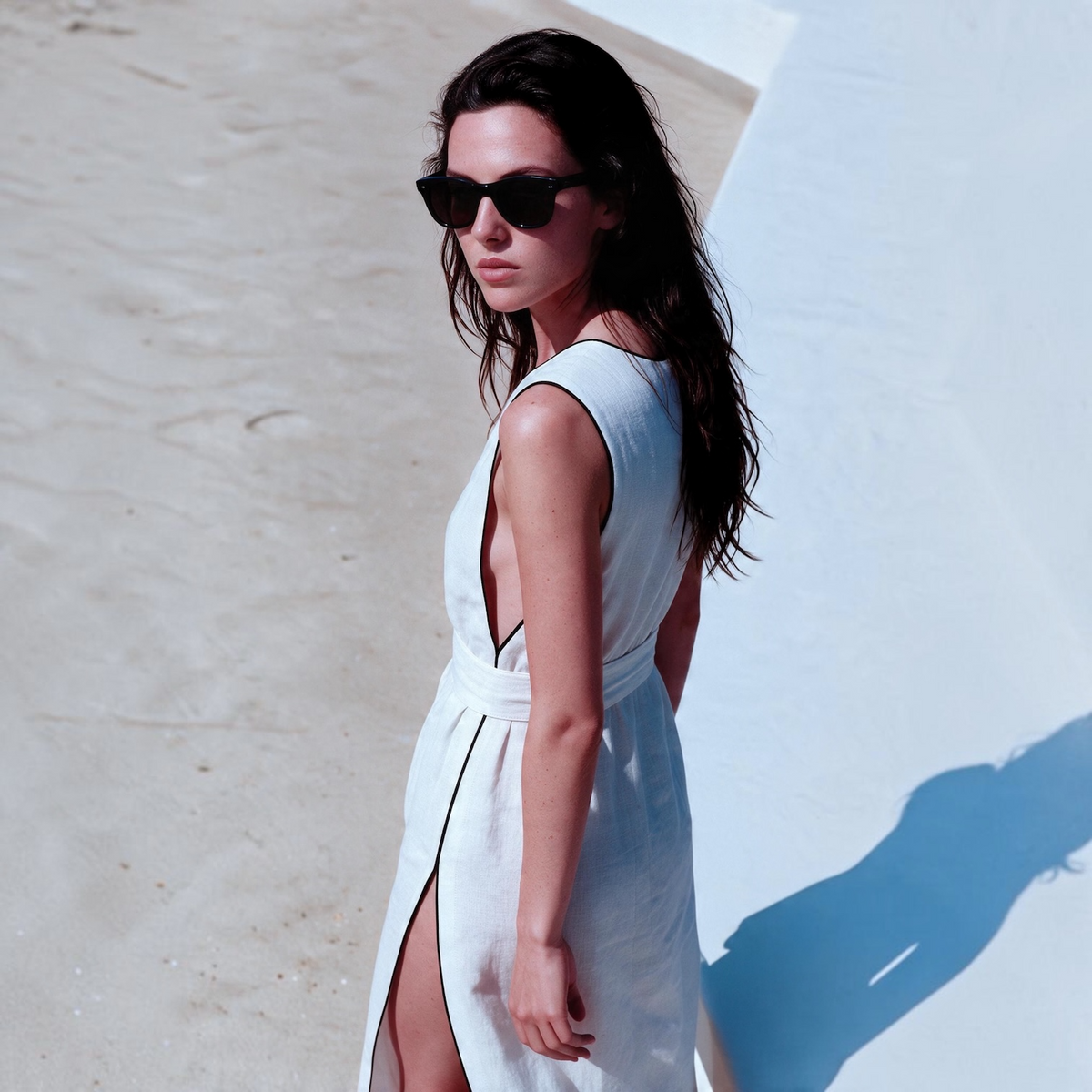 NORA DRESS - WHITE