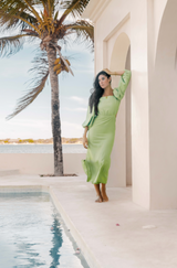 DIANA DRESS - LIGHT GREEN