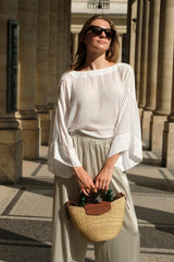 SELENA BASKET - FOREST GREEN