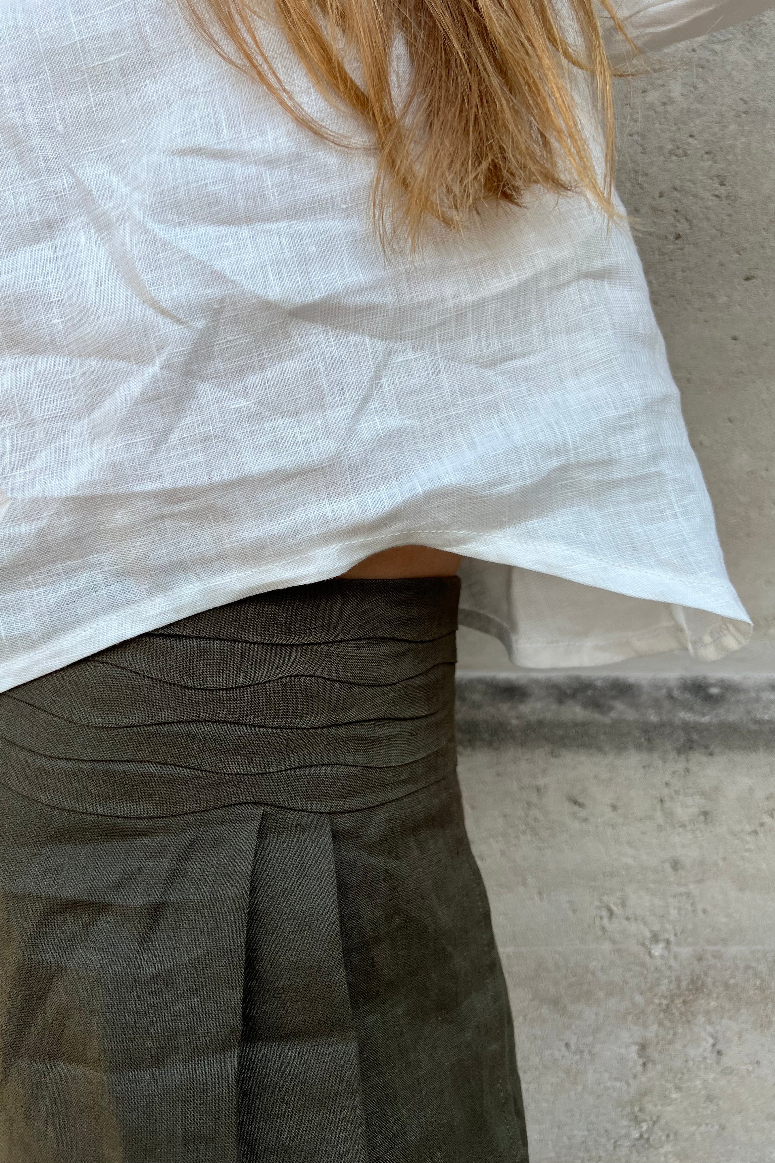 TAMARA PANTS - DARK OLIVE