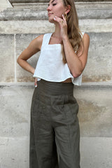 TAMARA PANTS - TERRACOTA