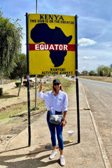 CROSSBODY BAG - AFRICA MAP