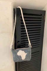 CROSSBODY BAG - AFRICA MAP