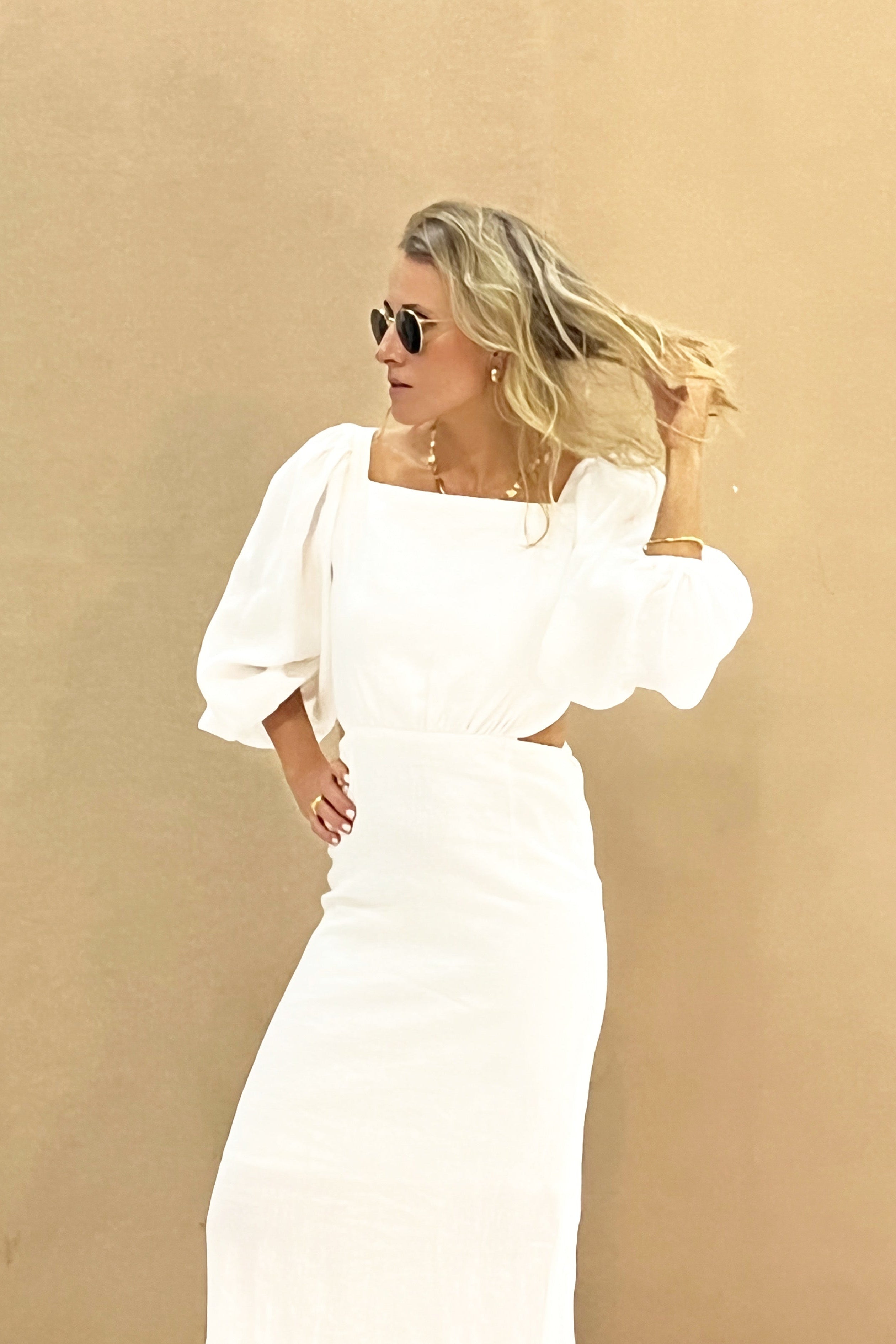 DIANA DRESS - WHITE