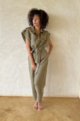 ELSA JUMPSUIT - KHAKI