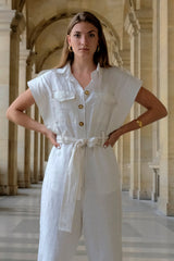 ELSA JUMPSUIT - OFF WHITE