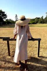 LARA DRESS - BEIGE