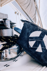 WASH BAG PEACE - DARK BLUE