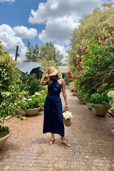 LIVIA JUMPSUIT - DARK BLUE