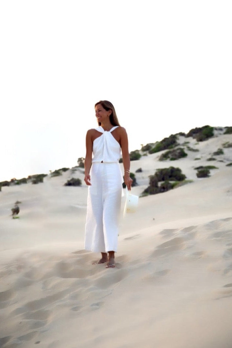 LIVIA JUMPSUIT - WHITE