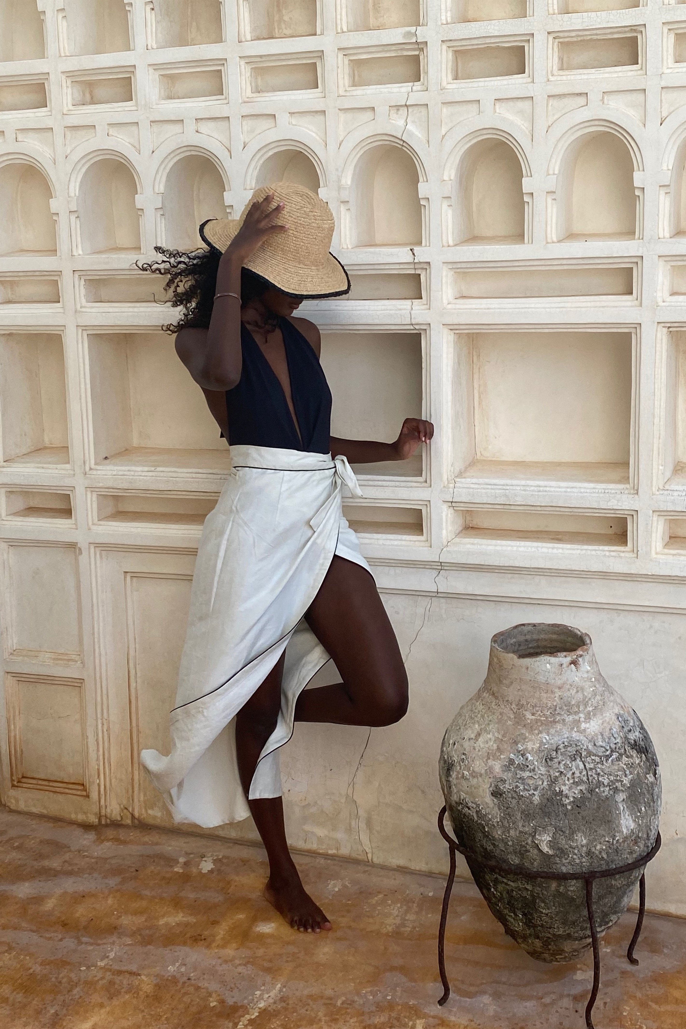 MAYA SKIRT - OFF WHITE