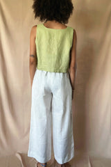 MIA TOP - MOSSY GREEN