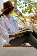 SAVANNAH OVERSIZED SHIRT - LEOPARD & LION