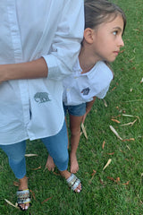 SAVANNAH LOOSE FIT SHIRT - FLAMINGO & ELEPHANT