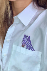 SAVANNAH LOOSE FIT - ZEBRA POCKET