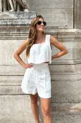TAMARA SHORTS - OFF WHITE
