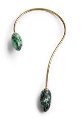 TORQUE NECKPIECE - ZOISITE RUBY