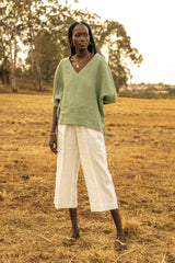 NIKA SHIRT - PISTACHIO GREEN