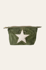 WASH BAG STAR - GREEN FOREST