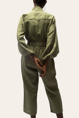 IVY JUMPSUIT - DARK OLIVE