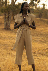 ELSA JUMPSUIT - KHAKI