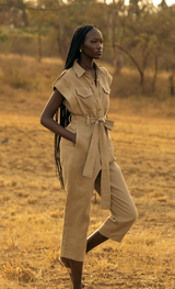 ELSA JUMPSUIT - KHAKI